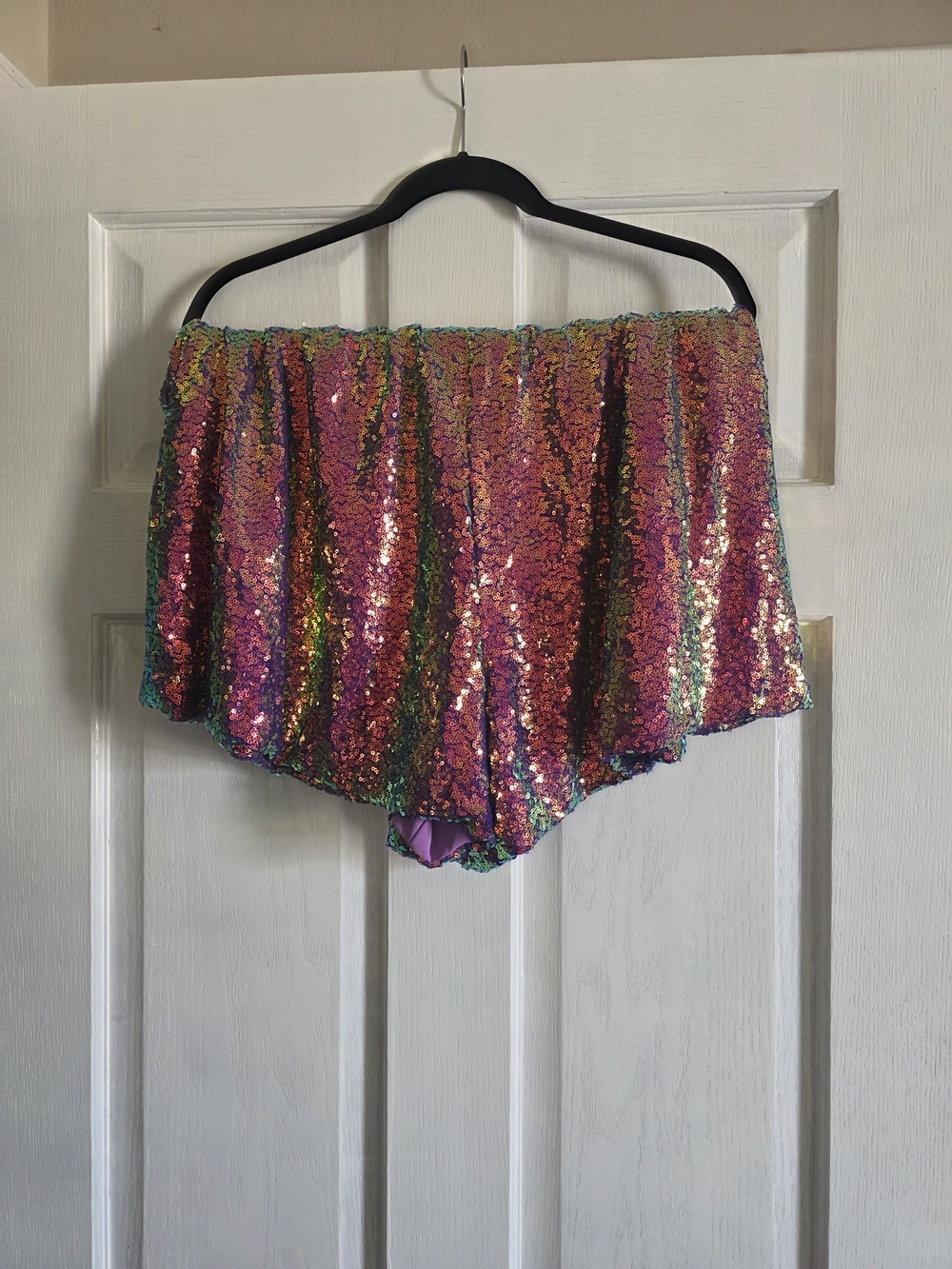 Fringe + Co Sequin Shorts Size XXL